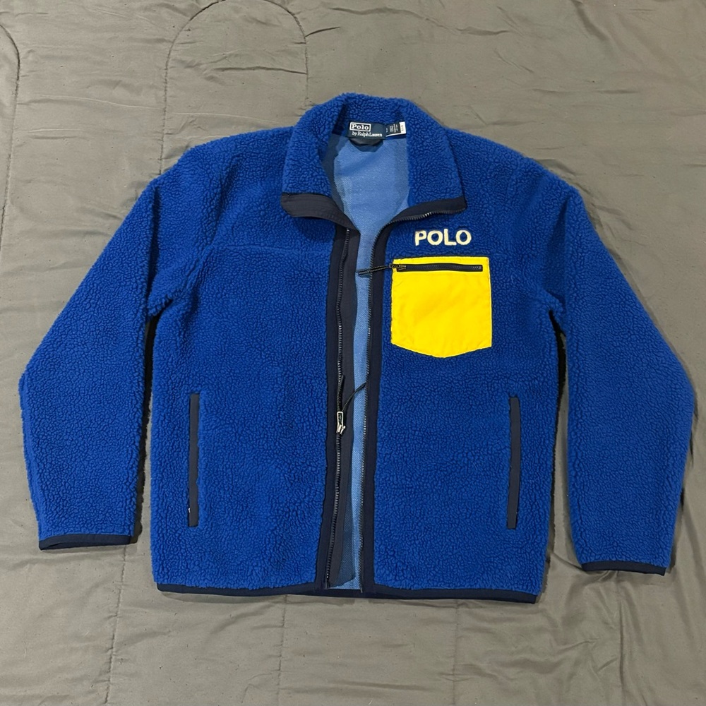 Polo Ralph Lauren Blue Fleece Jacket